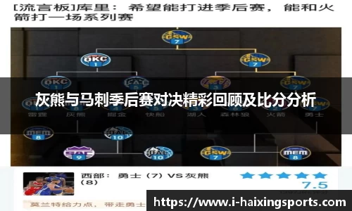 灰熊与马刺季后赛对决精彩回顾及比分分析